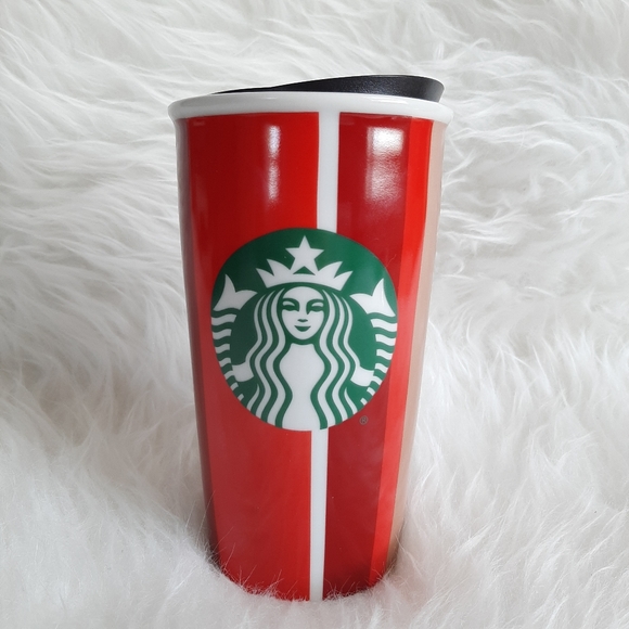 Starbucks 2018 Holiday Ceramic Travel Tumbler - Picture 1 of 7
